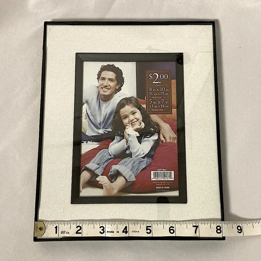 💫 8” x 10” Black Picture Frame
